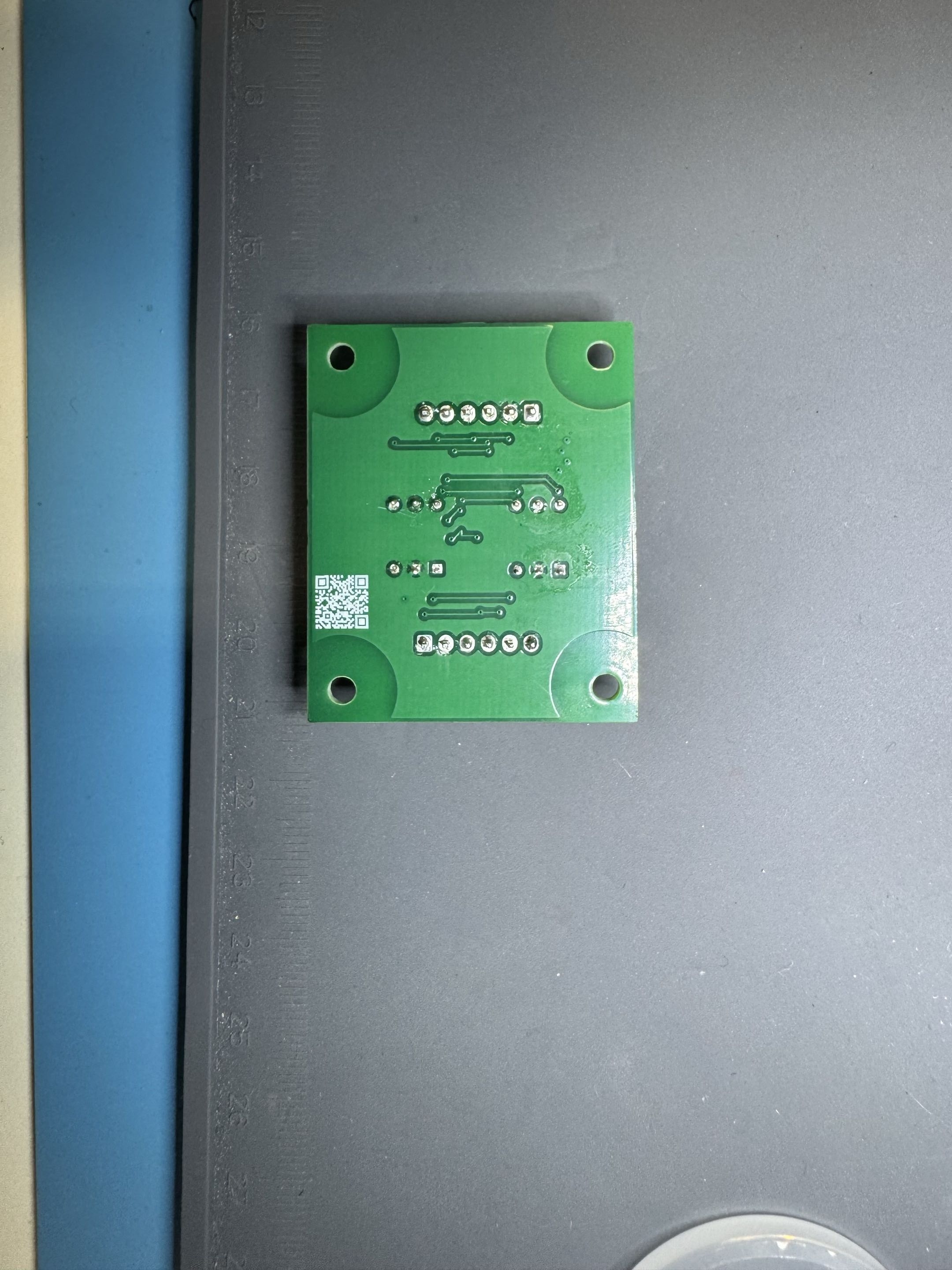 Back of Trigger-Mimic PCB Back of Trigger-Mimic PCB